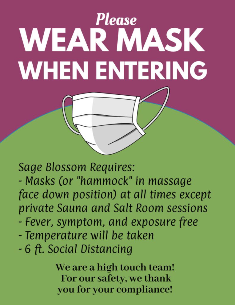 masks required