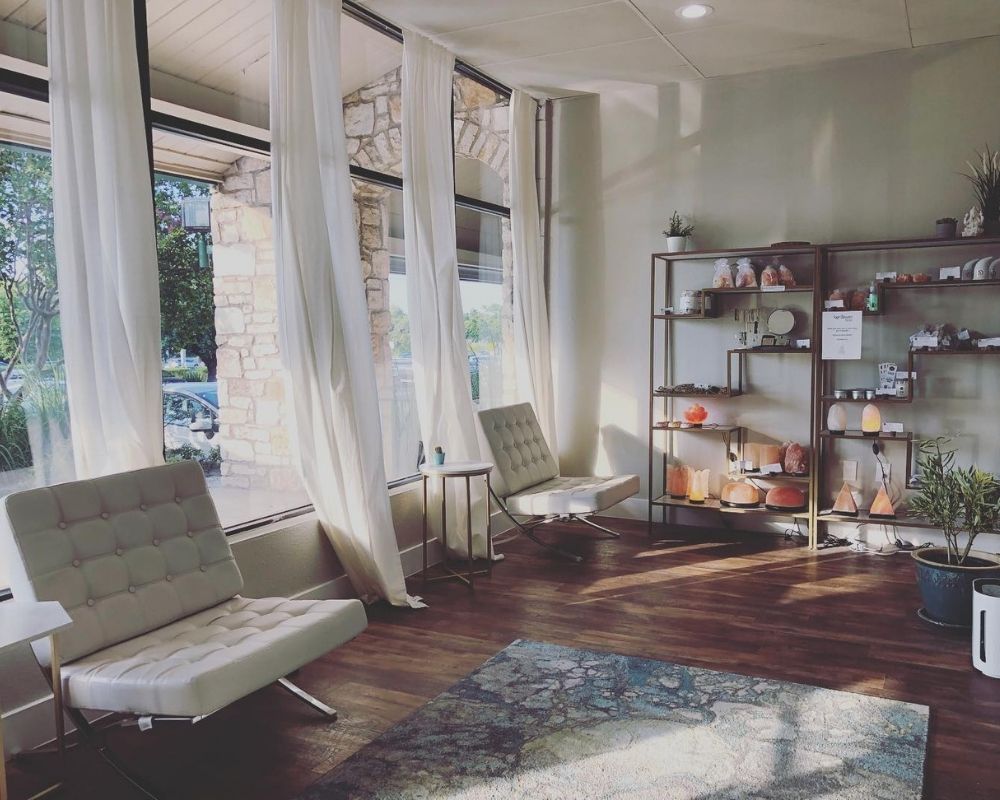 Sage Blossom Massage Oak Hill Austin TX – Waiting Room & Reception