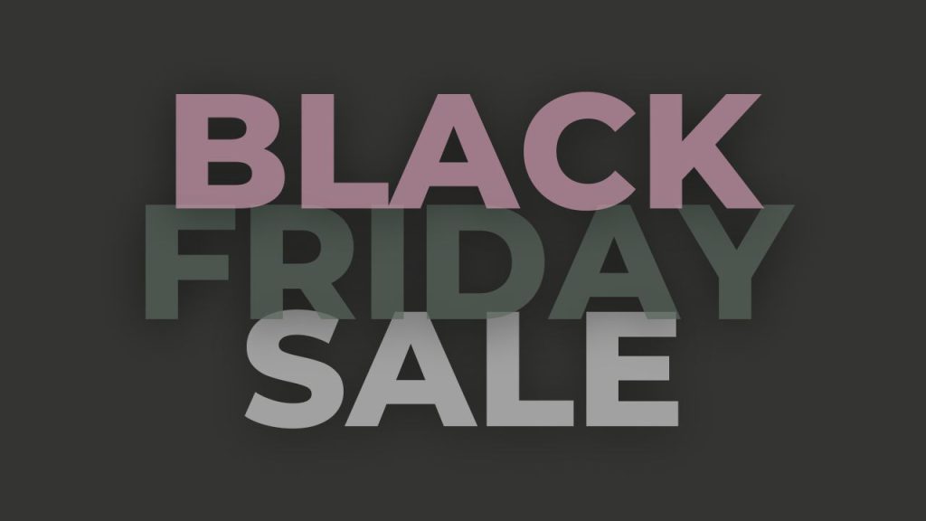 Image is text-only and reads: Black Friday Sale